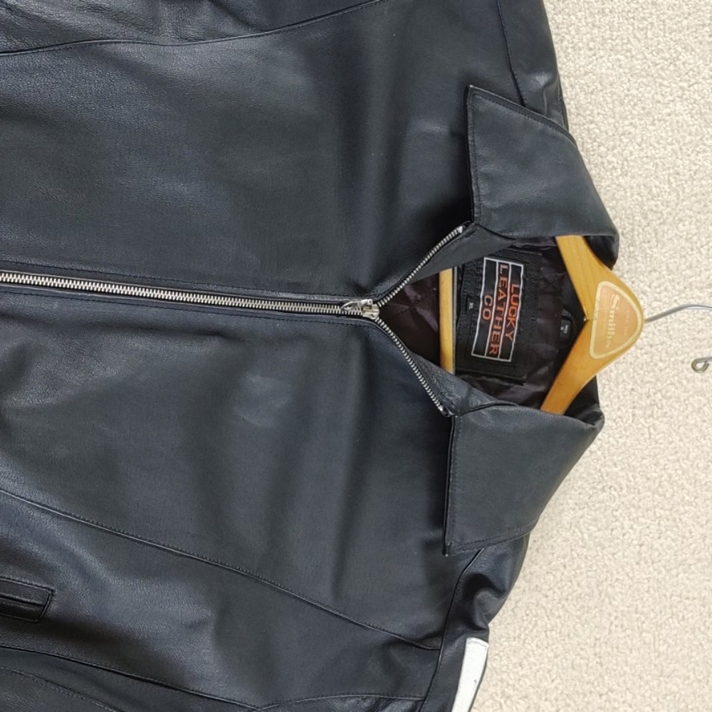 Men's leather jacket